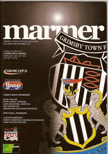 Grimsby Town FC v Newcastle United FC